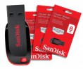 Pen Drive Cruzer Blade 8GB - Sandisk – 1 ano de garantia
